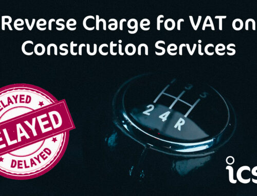 Reverse Charge for VAT Delayed Until 2020